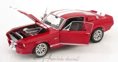 Mustang Shelby Gt500 1967 Red / White 1/12 Ford