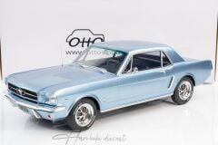 Ford Mustang Hard Top 1965 Pony Blue OTTO 1:12