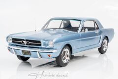 Ford Mustang Hard Top 1965 Pony Blue OTTO 1:12