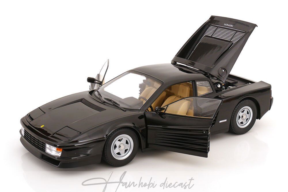 Ferrari Testarossa - 1986 - Black KK Scale 1:12 ölçek