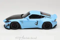 Nissan Fairlady Z Pandem China Blue Black GT Spirit