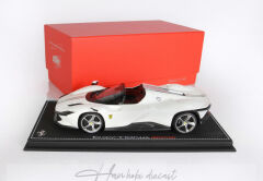 BBR Ferrari Daytona SP3 Icona – Matt Metallic Italian White