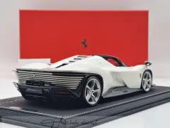 BBR Ferrari Daytona SP3 Icona – Matt Metallic Italian White
