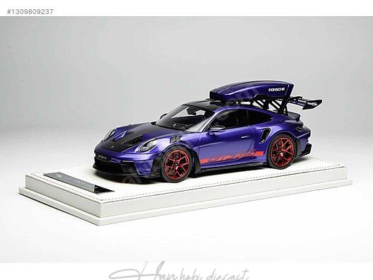 Ivy Merit Porsche GT3RS Viola Purple 1:18