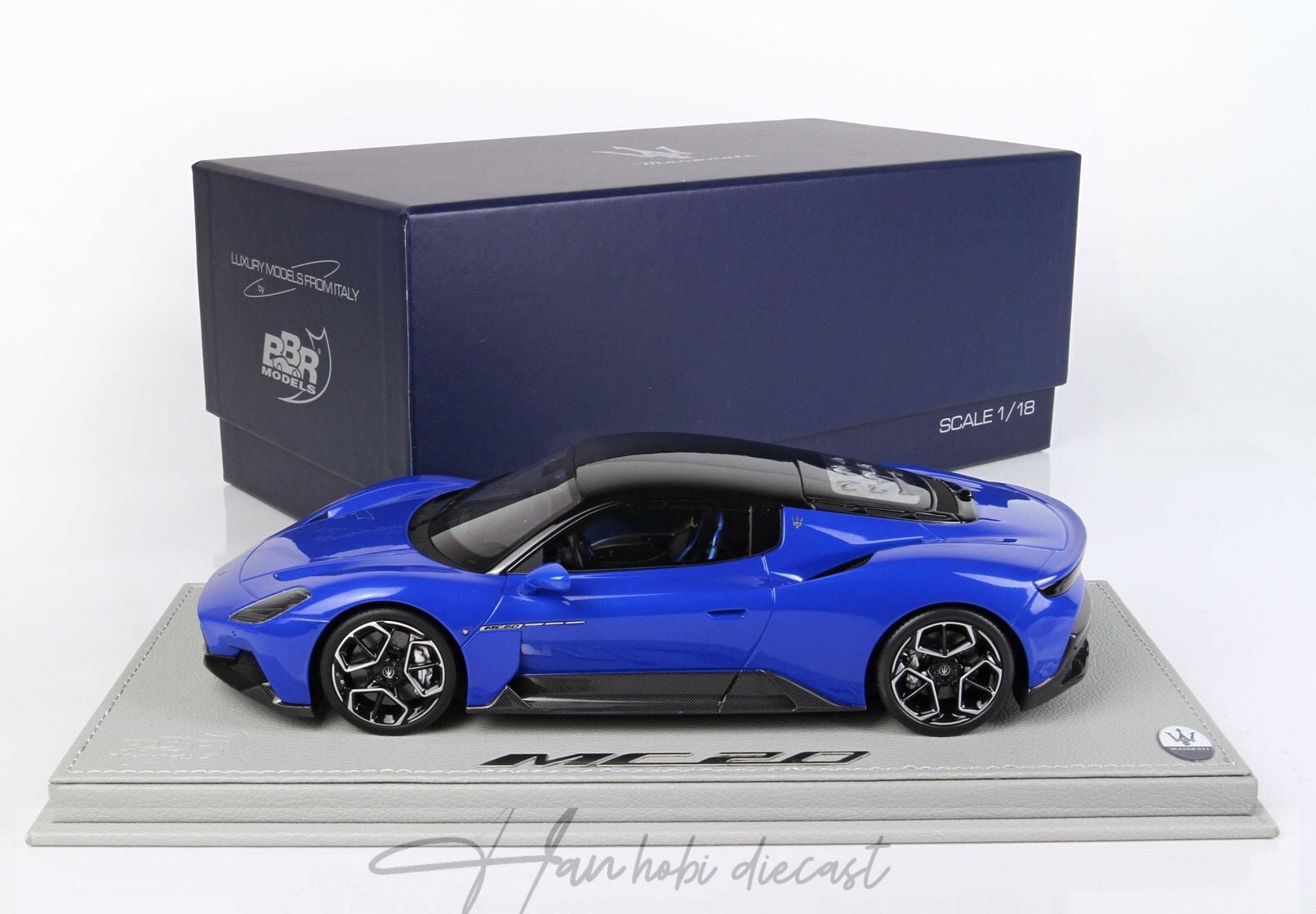 BBR Maserati MC20 Blue İnfinito 1:18