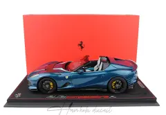 BBR Ferrari 812 Competizione Aperta Capri Blue 1:18