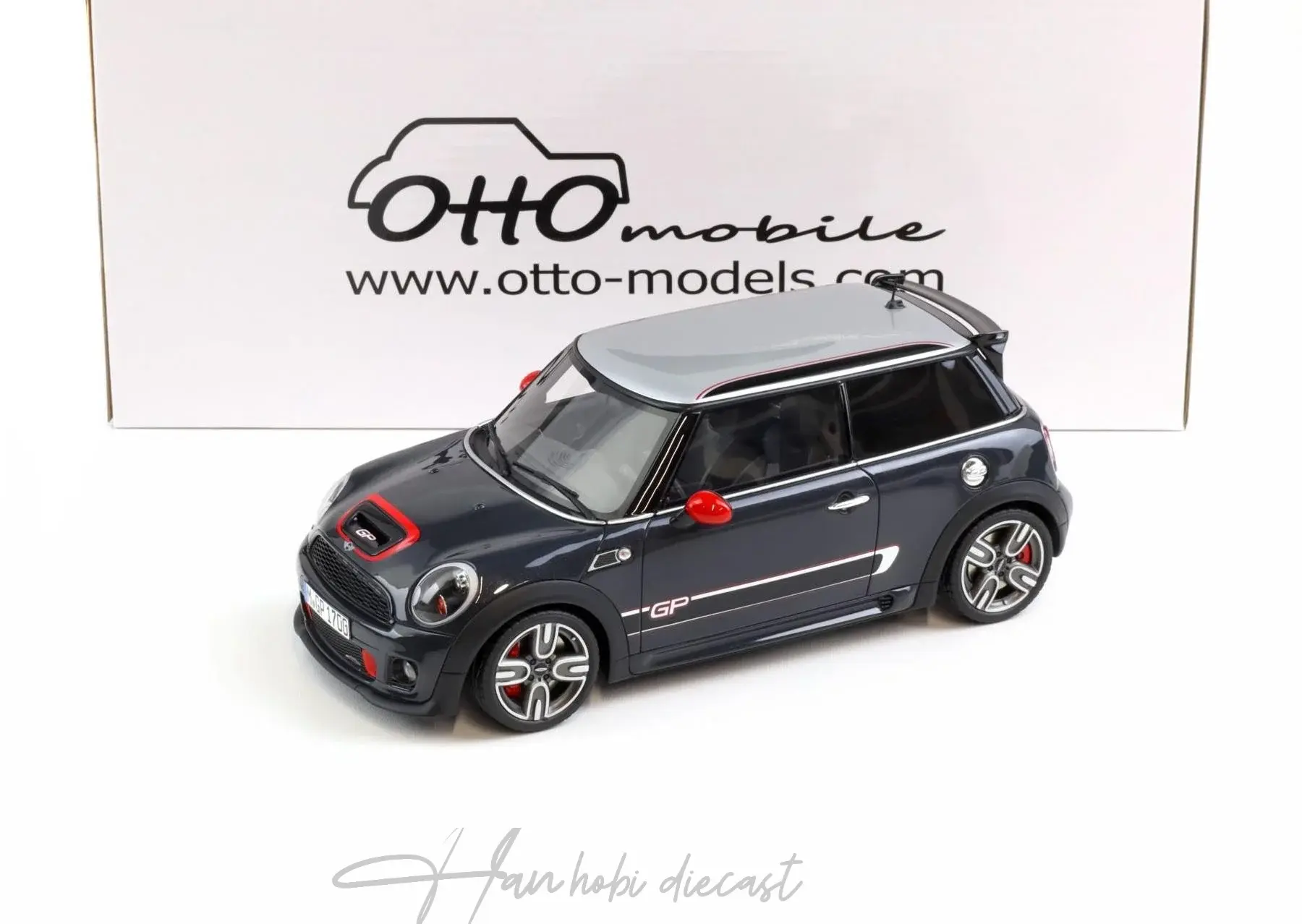 Mini JCW GP2 R56 Thunder Grey Metallic 2012 1/18 OTTO