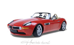 1:18 Minichamps 2000 BMW Z8 ROADSTER - RED