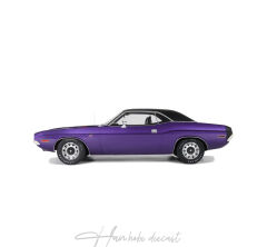 1:12 OTTO 1970 Dodge Challenger R/T Plum Crazy