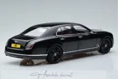 Bentley Mulsanne By Mulliner Black Almost Real 1/18
