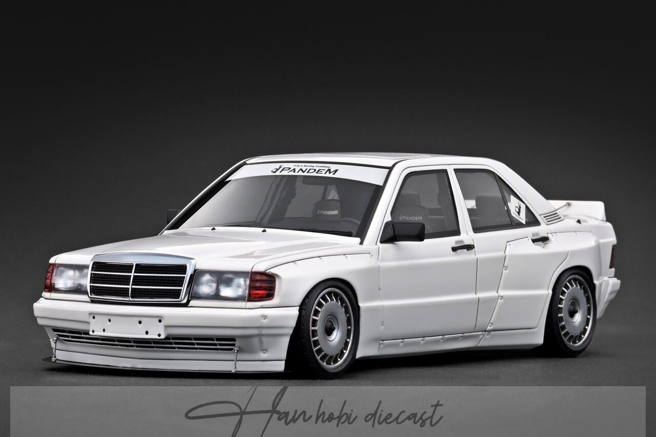 Mercedes-Benz 190 Pandem (White) 1/18 Ignition Model