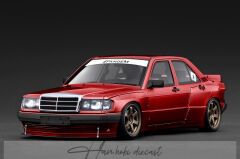 Mercedes-Benz 190 Pandem (Red) 1/18 Ignition Model