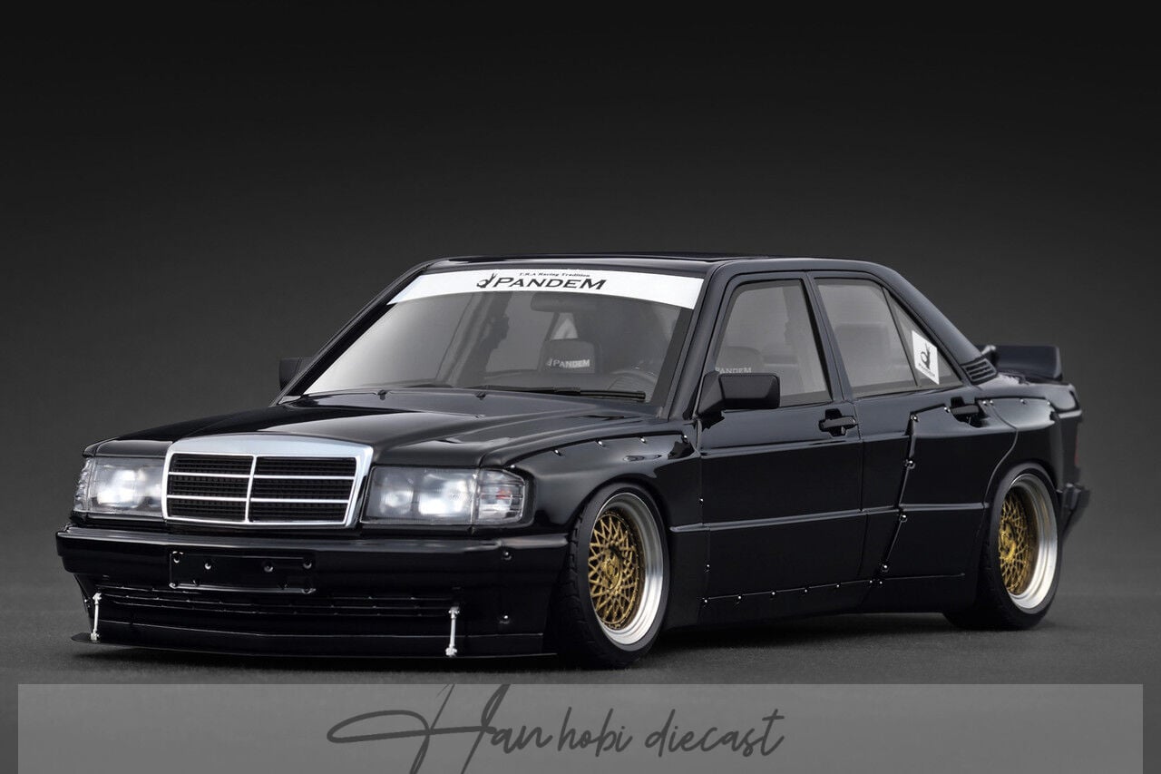 Mercedes-Benz 190 Pandem (Black) 1/18 Ignition Model