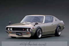 Nissan Skyline 2000 GT-R Silver Ignition Model 1:18