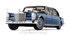 Mercedes-Benz 600 Pullman (W100) Landaulet CMC 1:18