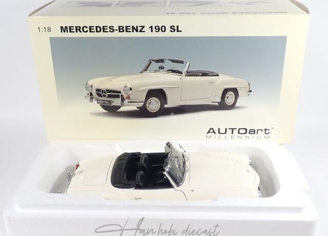 MERCEDES BENZ 190 SL AUTOART MİLLENNİUM 1:18 DİECAST