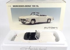 MERCEDES BENZ 190 SL AUTOART MİLLENNİUM 1:18 DİECAST