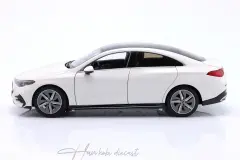 MERCEDES BENZ CLA CLASS (C174) 2025 White 1/18 NZG
