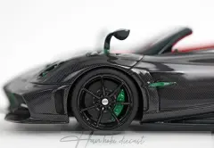1/18 BBR Pagani Imola Roadster Gloss Carbon