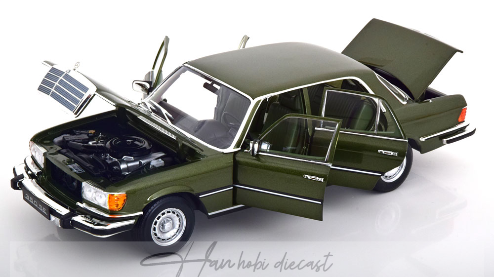 MERCEDES BENZ 350 SEL W116 US VERSİYON NOREV 1:18