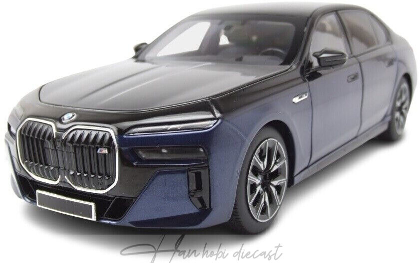 BMW i7 M70 (G70) 2024 BLUE BLACK/METALLIC MİNİCHAMPS 1:18