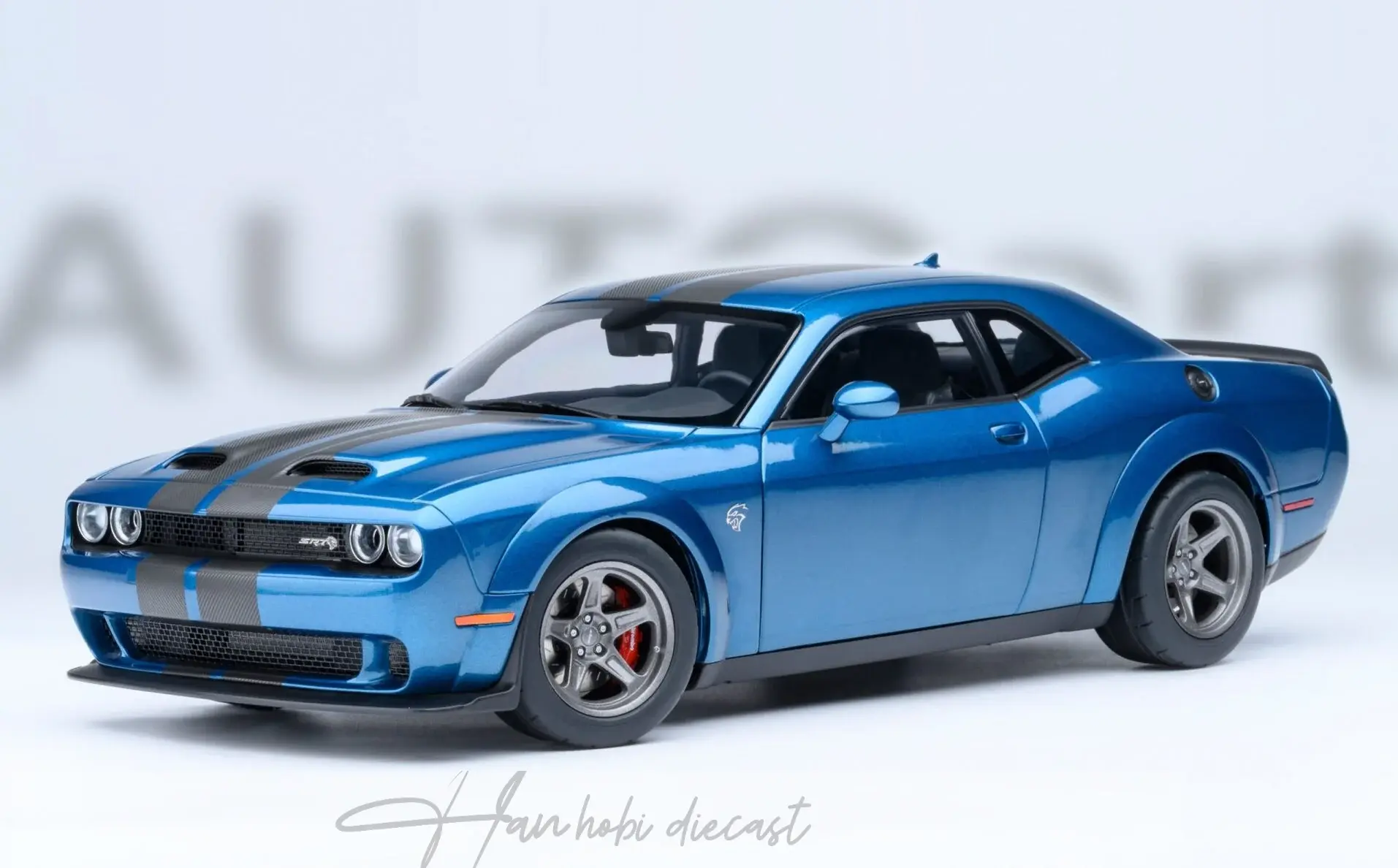 Dodge Challenger SRT Superstock (Frostbite)2023 1:18 Autoart