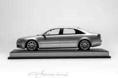 MOTORHELİX Audi A8 W12 2008 Ice Silver Metallic