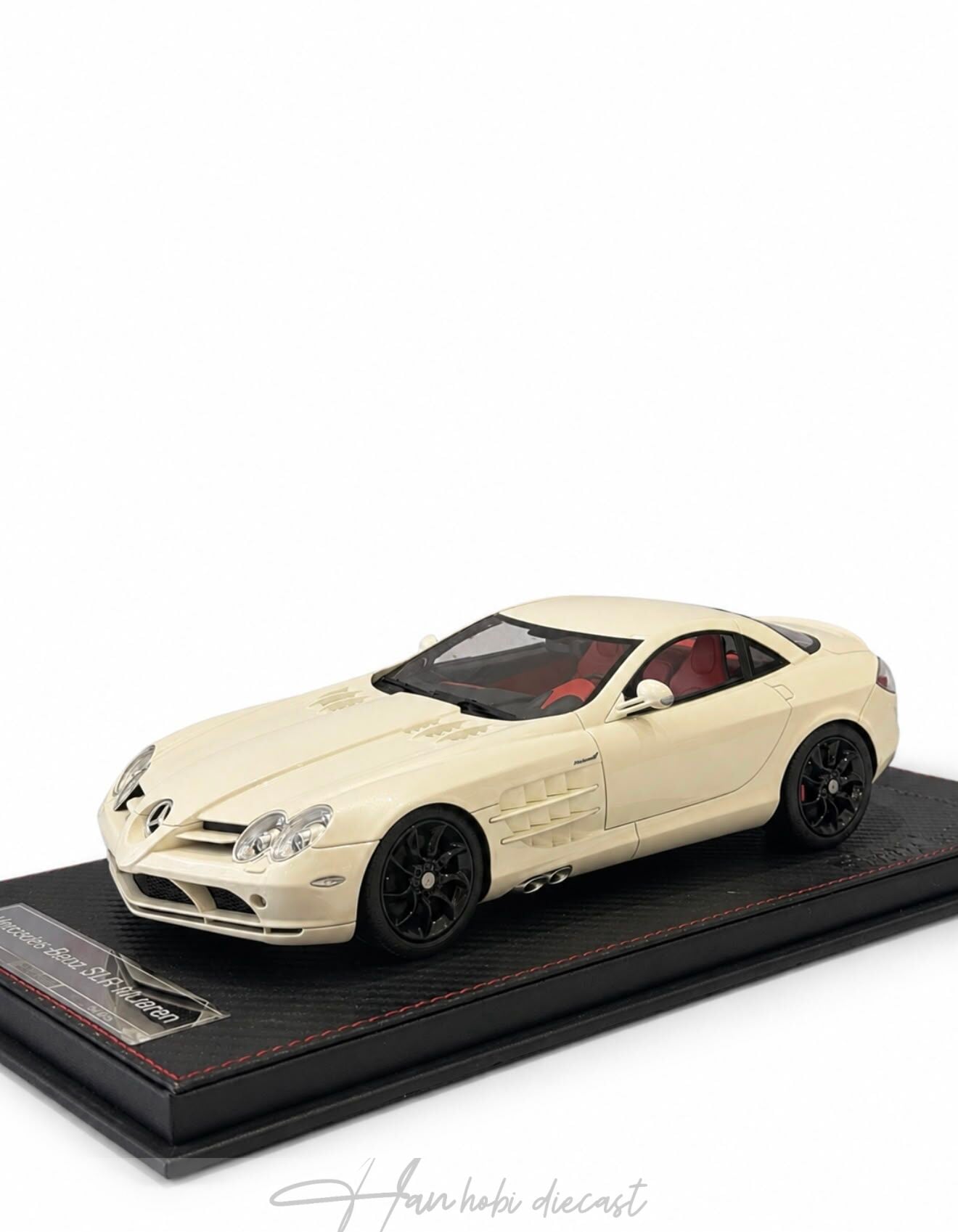 FRONTİART Mercedes SLR McLaren Pearl White 1:18