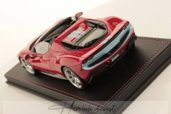 FERRARİ 296 GTS ROSSO CORSA AZURRO LA PLATA MR 1:18