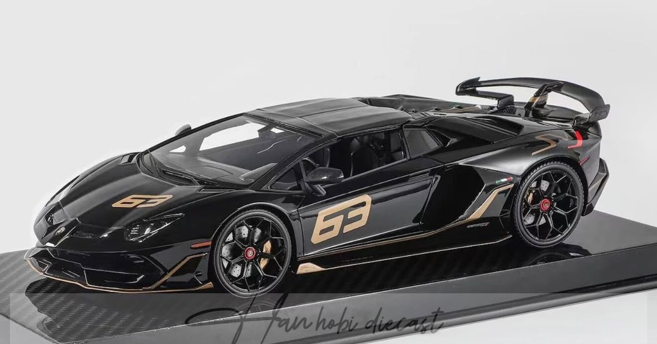 LAMBORGHİNİ AVENTADOR SVJ RUNNER 1:18 RESİN