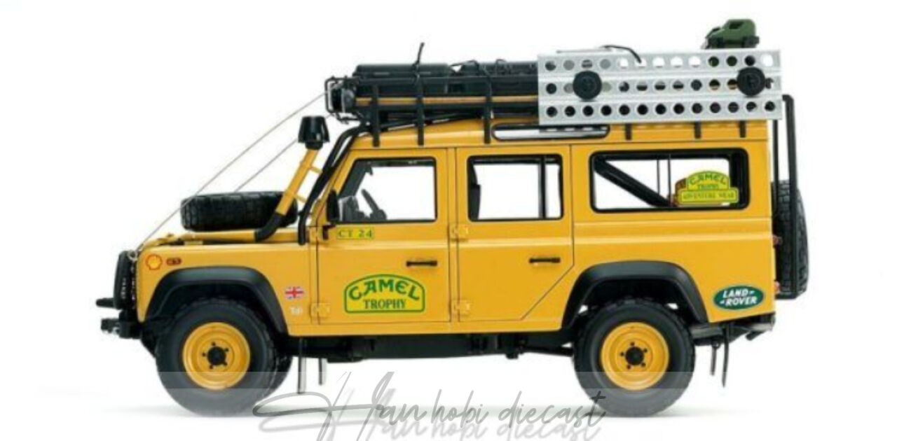 Land Rover Defender 110 Camel Trophy 1:18 Almost Real