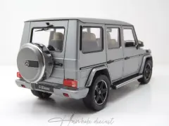 Mercedes Benz G-Class W463 matt silver 2015 1:18 iScale