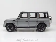 Mercedes Benz G-Class W463 matt silver 2015 1:18 iScale