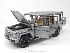 Mercedes Benz G-Class W463 matt silver 2015 1:18 iScale