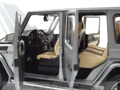 Mercedes Benz G-Class W463 matt silver 2015 1:18 iScale