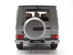 Mercedes Benz G-Class W463 matt silver 2015 1:18 iScale