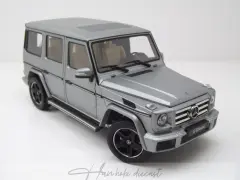 Mercedes Benz G-Class W463 matt silver 2015 1:18 iScale