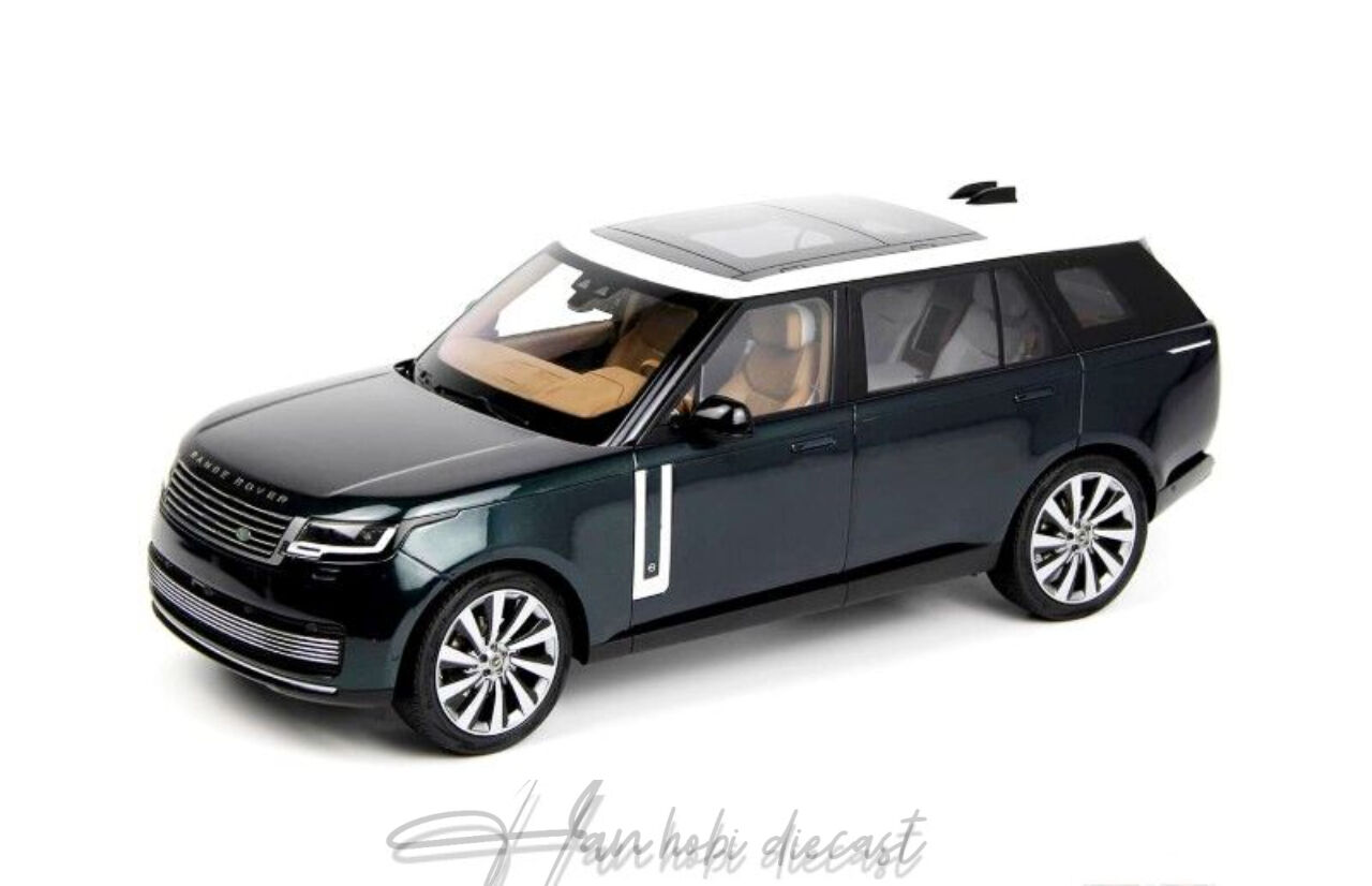 Land Rover Range Rover SV Serenity Green 2022 1:18 LCD Model