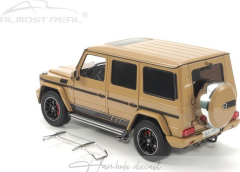 MERCEDES G63 AMG 2017 DESERT SAND ALMOST REAL 1:18