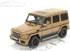 MERCEDES G63 AMG 2017 DESERT SAND ALMOST REAL 1:18
