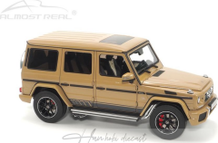 MERCEDES G63 AMG 2017 DESERT SAND ALMOST REAL 1:18