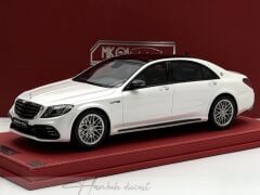 1:18 Mercedes-Benz S63 AMG W222 White - MK Miniatures