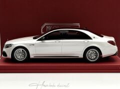 1:18 Mercedes-Benz S63 AMG W222 White - MK Miniatures
