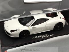 1:18 Ferrari 458 Italia 2009 Avus White 12 pcs. - BBR