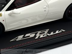 1:18 Ferrari 458 Italia 2009 Avus White 12 pcs. - BBR