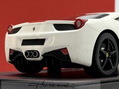 1:18 Ferrari 458 Italia 2009 Avus White 12 pcs. - BBR