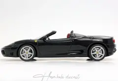 1/18 BBR Ferrari 360 Modena Spider manual gear Gloss Black