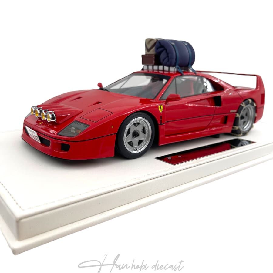 Mutina Models 1/18 Ferrari F40 Japan Drifting 1993 Red