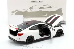 BMW M4 CSL (G82) 2023 White 1/18 MINICHAMPS