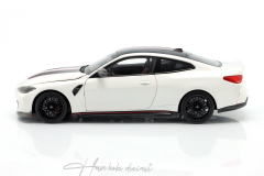 BMW M4 CSL (G82) 2023 White 1/18 MINICHAMPS